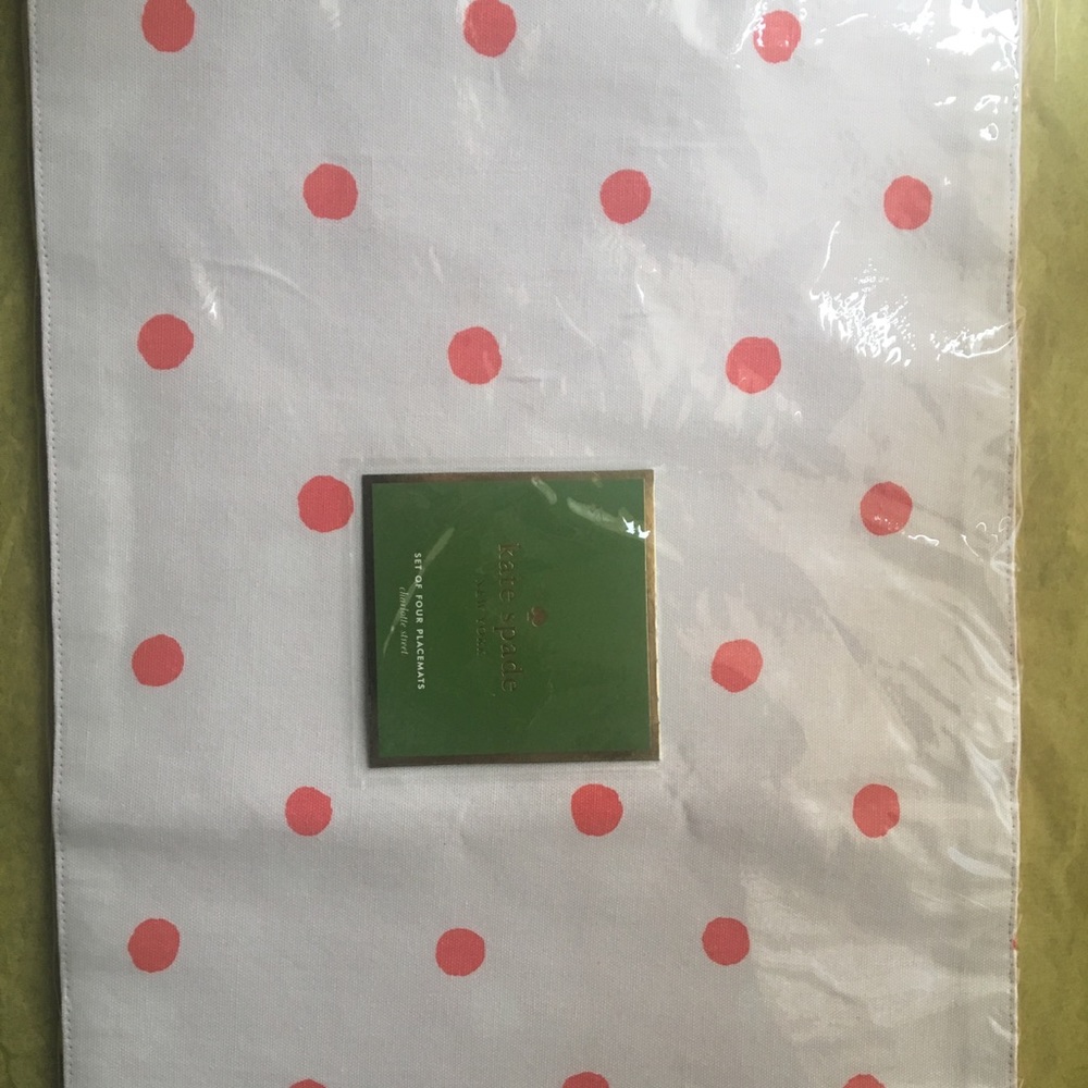 Kate Spade ♠️ (New) Reversible placemats (4)
